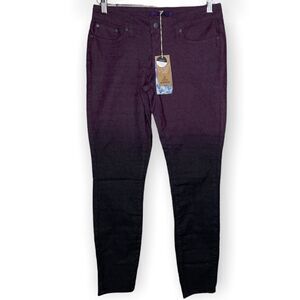 Prana Black plum Jett pants size 2 NWT